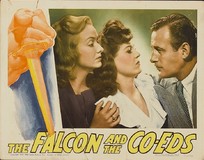 The Falcon and the Co-eds Wooden Framed Poster