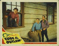 Code of the Outlaw Wooden Framed Poster