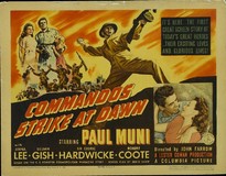Commandos Strike at Dawn Metal Framed Poster
