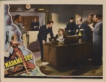 Madame Spy Wooden Framed Poster
