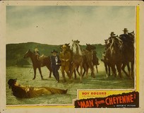 Man from Cheyenne Wooden Framed Poster
