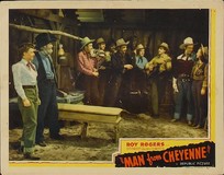 Man from Cheyenne Wooden Framed Poster