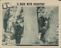 Overland Mail Wooden Framed Poster