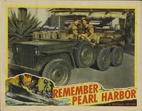 Remember Pearl Harbor Poster with Hanger