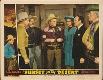 Sunset on the Desert poster