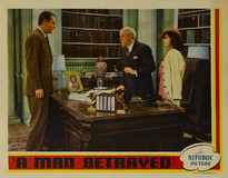 A Man Betrayed Poster with Hanger