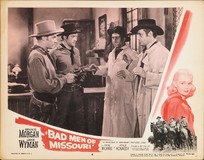 Bad Men of Missouri Wooden Framed Poster