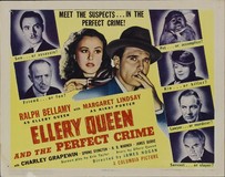 Ellery Queen and the Perfect Crime Canvas Poster