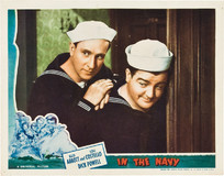 In the Navy Wooden Framed Poster