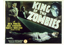 King of the Zombies Wooden Framed Poster