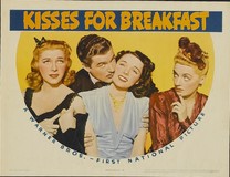 Kisses for Breakfast Canvas Poster