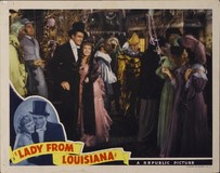 Lady from Louisiana Wooden Framed Poster