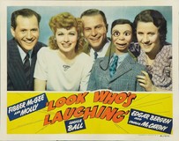 Look Who's Laughing Wooden Framed Poster