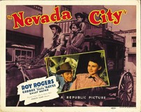 Nevada City Wooden Framed Poster