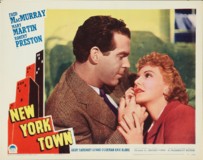 New York Town Poster with Hanger