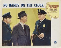 No Hands on the Clock Poster with Hanger