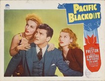 Pacific Blackout Poster with Hanger