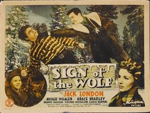 Sign of the Wolf Metal Framed Poster
