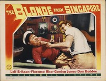 The Blonde from Singapore poster