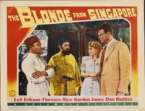 The Blonde from Singapore Poster with Hanger