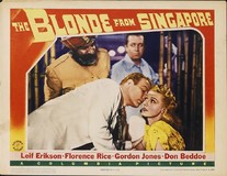 The Blonde from Singapore Metal Framed Poster