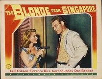 The Blonde from Singapore Poster with Hanger