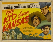 The Kid from Kansas Wooden Framed Poster