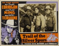 The Trail of the Silver Spurs Wooden Framed Poster