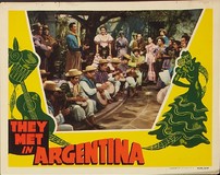 They Met in Argentina Wooden Framed Poster