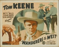 Wanderers of the West Wooden Framed Poster