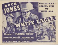 White Eagle Poster with Hanger
