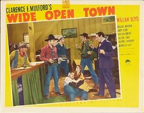 Wide Open Town Poster with Hanger