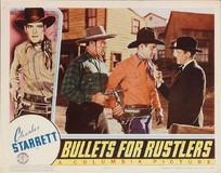 Bullets for Rustlers Poster with Hanger