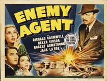Enemy Agent Canvas Poster