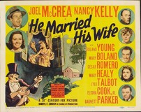 He Married His Wife Canvas Poster