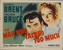 The Man Who Talked Too Much Wooden Framed Poster