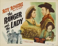 The Ranger and the Lady Metal Framed Poster
