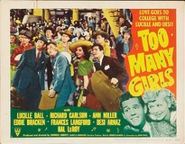 Too Many Girls Canvas Poster