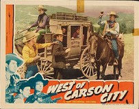 West of Carson City Wood Print