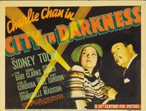 Charlie Chan in City in Darkness Metal Framed Poster