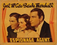 Espionage Agent Metal Framed Poster