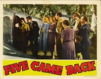 Five Came Back Canvas Poster