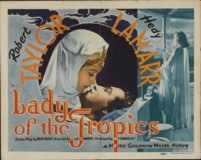 Lady of the Tropics Metal Framed Poster