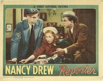 Nancy Drew... Reporter Metal Framed Poster