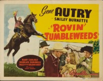 Rovin' Tumbleweeds Wooden Framed Poster