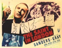 The Saint in London Canvas Poster