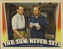 The Sun Never Sets Poster with Hanger