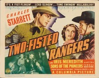 Two-Fisted Rangers Canvas Poster