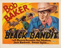 Black Bandit Wooden Framed Poster