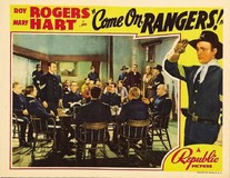 Come On, Rangers Poster with Hanger